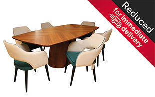 Blaze Dining Table & 6 Chairs detail page