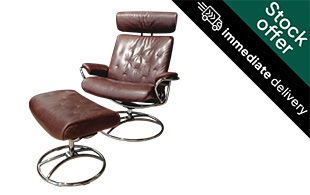 *STOCK OFFER* Stressless Metro with Adjustable Headrest detail page