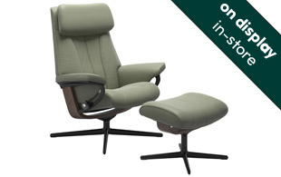 Stressless Paul with Cross Base Chair & Stool detail page