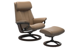 Stressless Paul with Signature Base Chair & Stool detail page