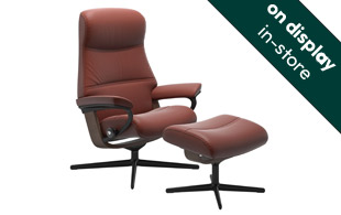 Stressless Philip with Cross Base Chair & Stool detail page