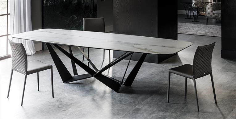 Cattelan Italia Skorpio Keramic Dining Table Hopewells