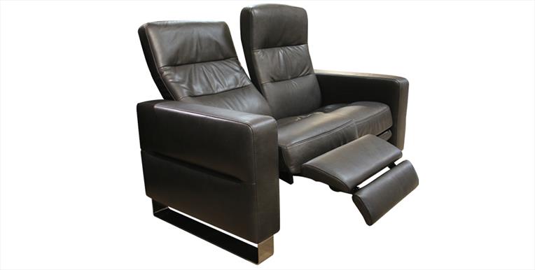 Stressless Wave 2 Seater High Back Power Reclining Sofa ...