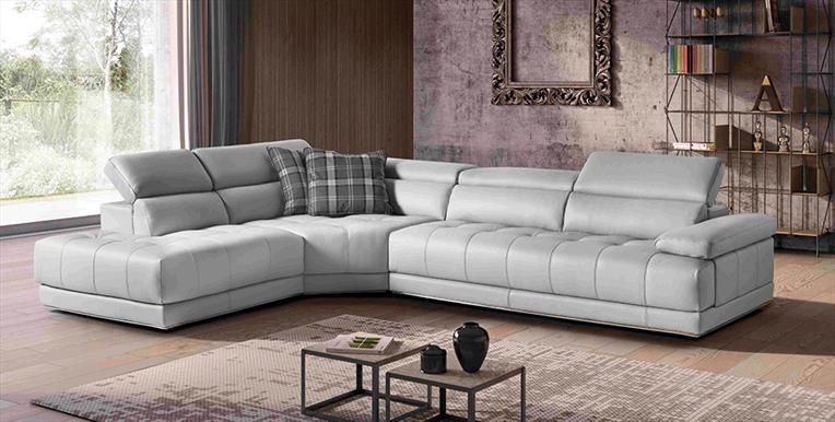 vivaldi leather corner sofa