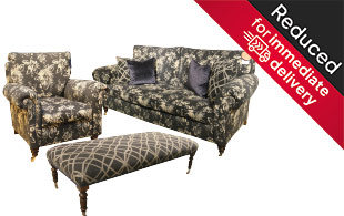 Duresta Belvedere 3 Steater Sofa, Chair & Stool detail page